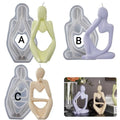 Human Thinking Candle Mold