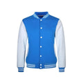 Men’s Varsity Baseball Jacket - Blue And White