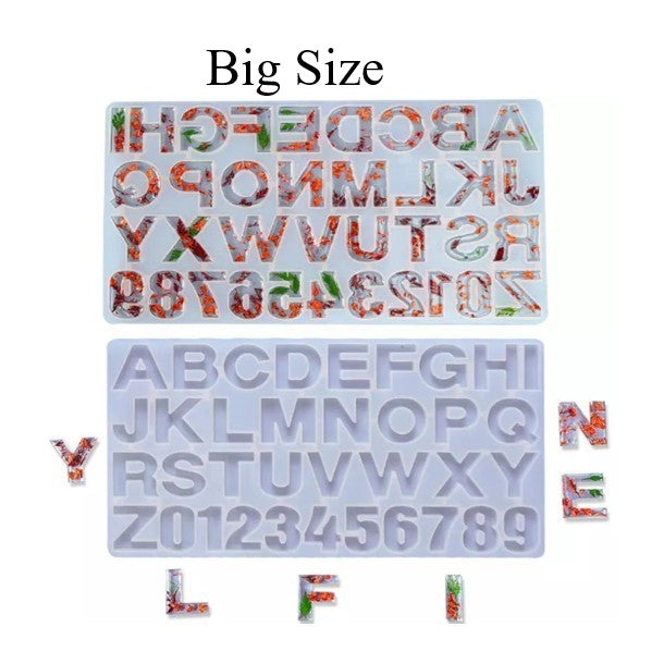 Alphabet Mold 1 - Big Size